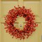 22&#x22; Orange Hawthorn Berry Wreath - Lifelike Berries, Indoor/Outdoor Use, Front Door Decor - Autumn &#x26; Fall Holiday D&#xE9;cor